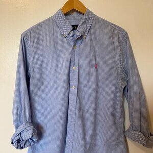 Light blue check Polo Ralph Lauren button down